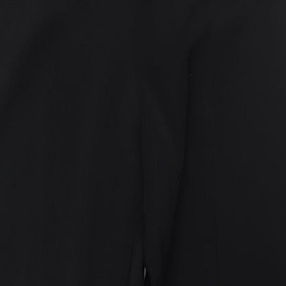 Womens UK Size 16 AMARANTO Regular Fit  Black Trousers