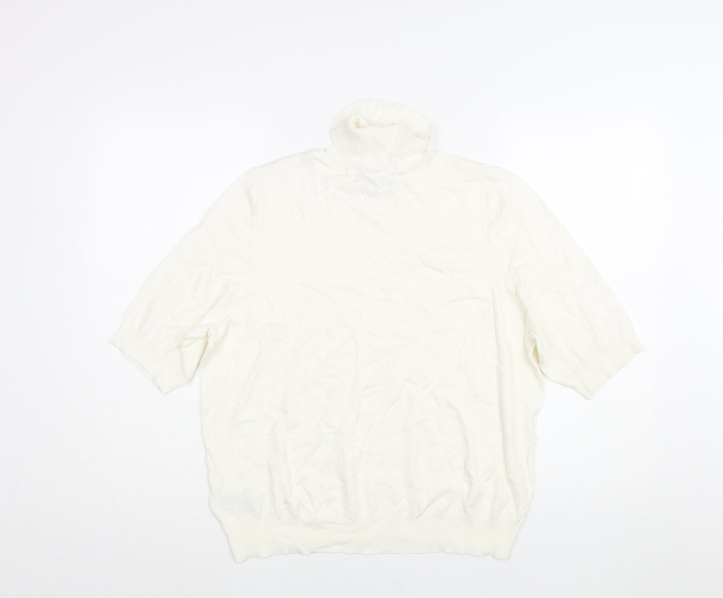 Womens UK Size 18 Marks and Spencer Ivory Pullover Jumper