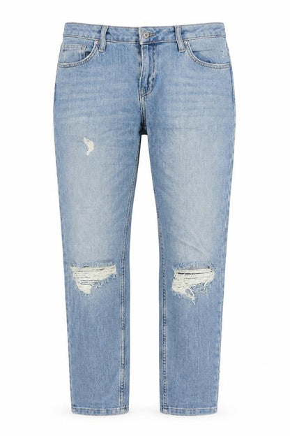 Womens UK Size 30 in Topshop Regular Fit Mom Blue Jeans