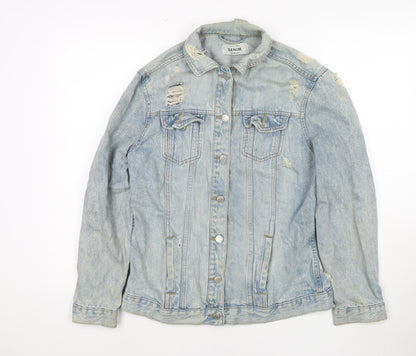 Womens UK Size 8 New Look Blue Jacket
