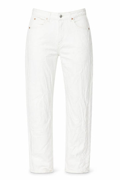Womens UK Size 8 H&M Regular Fit Straight White Jeans