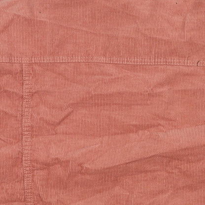 Boohoo Womens Beige Jacket Size 16 Button