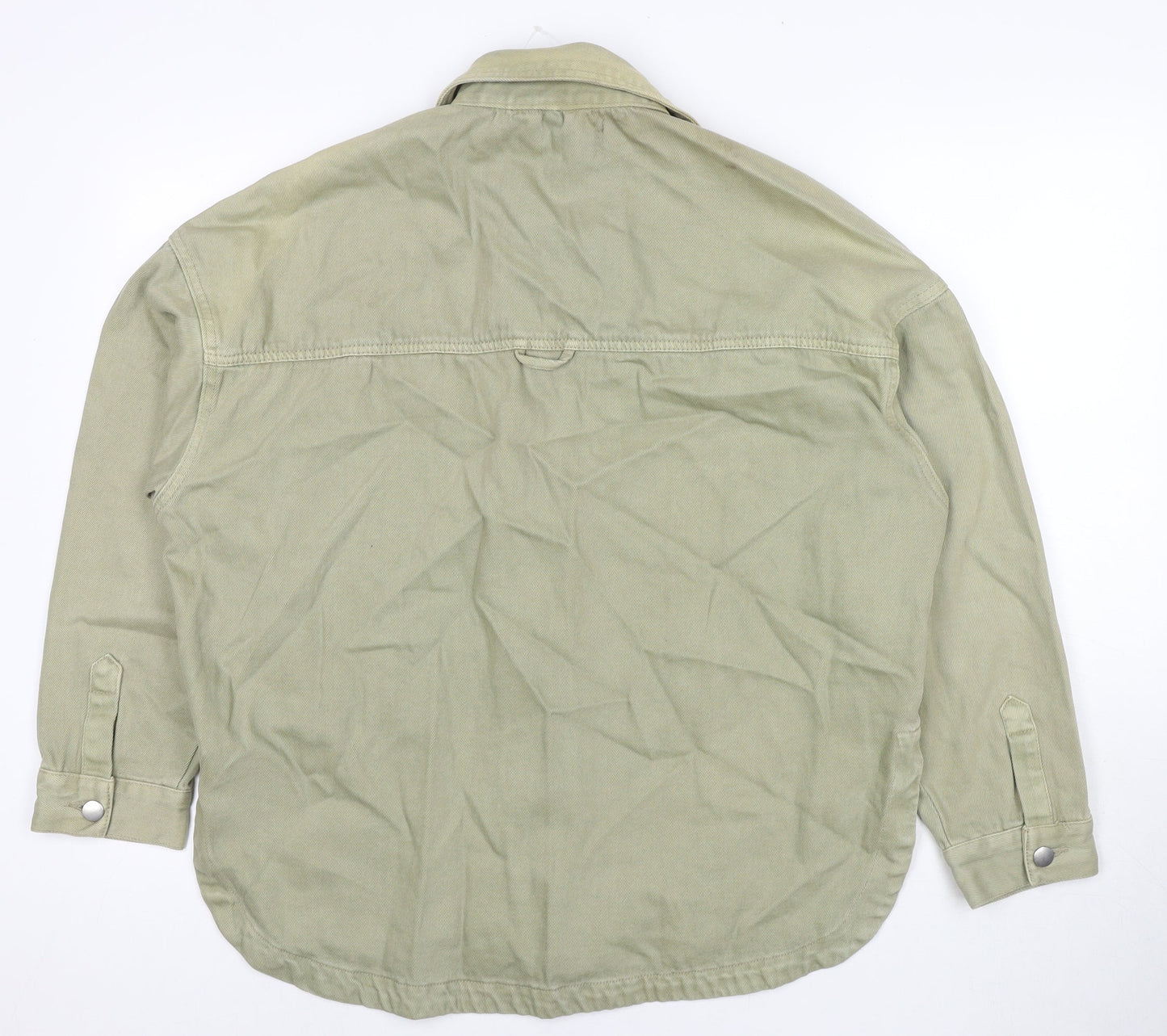 PEP&CO Womens Blue Jacket Size 16 Snap