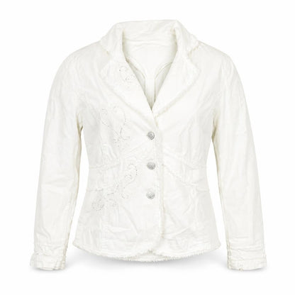 Womens UK Size 12 M&Co White Jacket