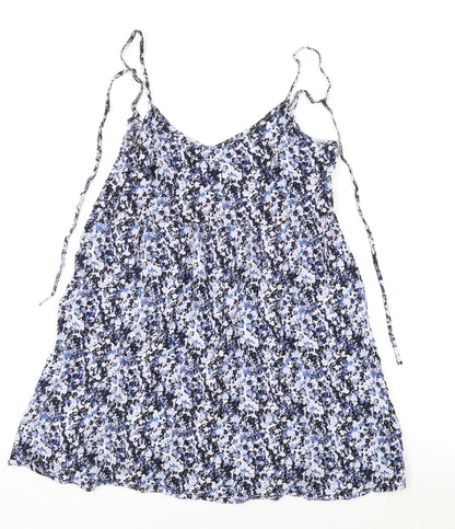 Womens UK Size 6 Divided by H&M Blue Camisole Tank