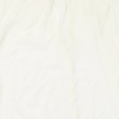 Womens UK Size 6 H&M White Basic Blouse