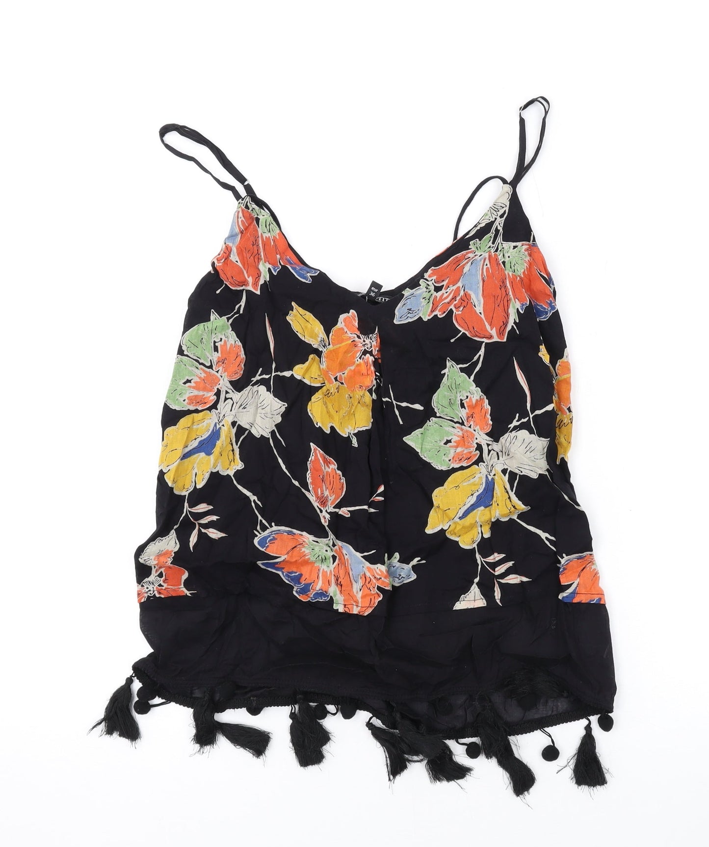 Womens UK Size 8 NEXT Black Camisole Tank