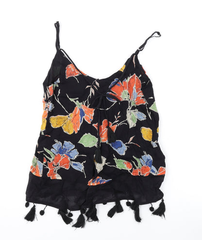 Womens UK Size 8 NEXT Black Camisole Tank