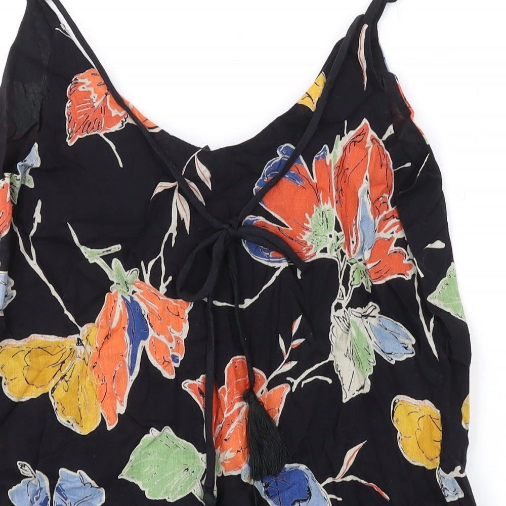 Womens UK Size 8 NEXT Black Camisole Tank