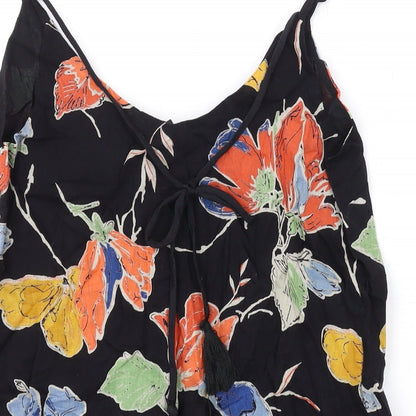 Womens UK Size 8 NEXT Black Camisole Tank