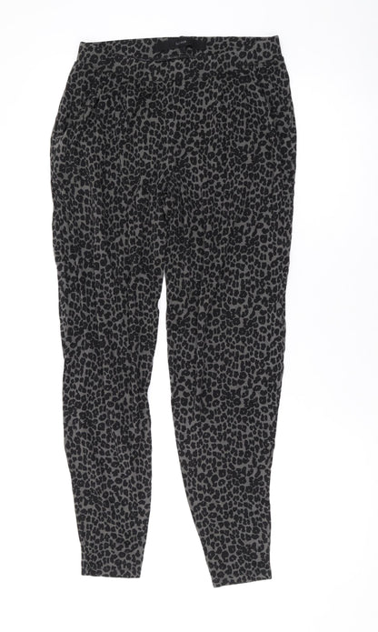 Womens UK Size 10 NEXT Regular Fit  Grey Trousers