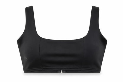 Womens UK Size 10 PRETTYLITTLETHING Black Cropped Tank