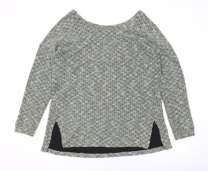 Womens UK Size 16 NEXT Green Pullover Jumper