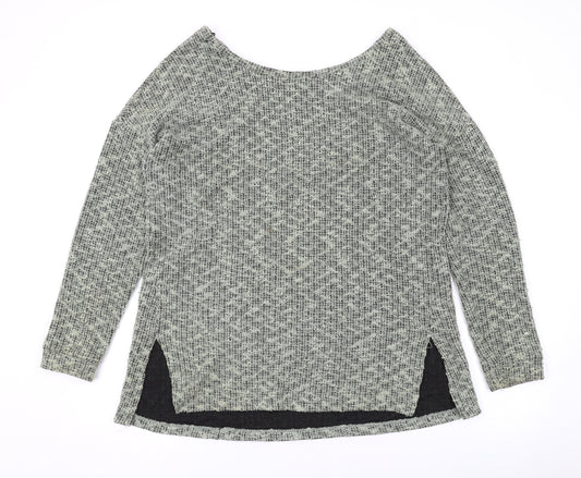 Womens UK Size 16 NEXT Green Pullover Jumper