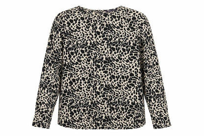 Womens UK Size 2 Marks and Spencer Brown Basic Blouse