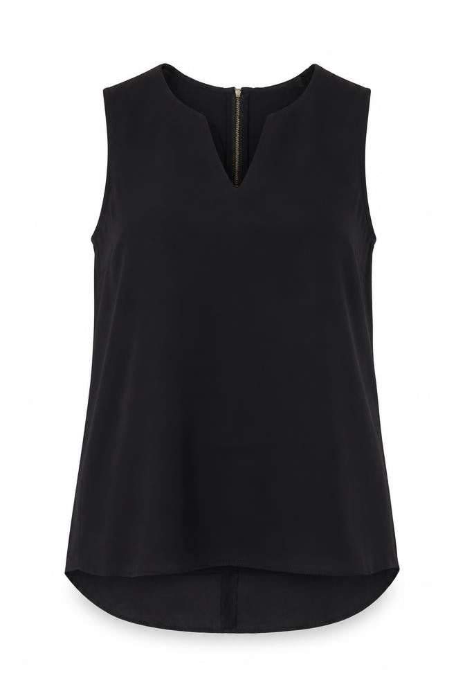 Womens UK Size 10 NEXT Black Basic Tank