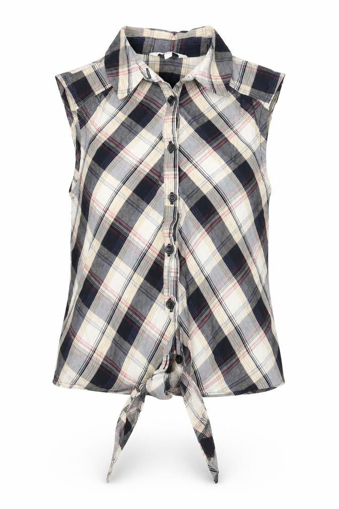 Womens UK Size 8 New Look Beige Basic Button-Up