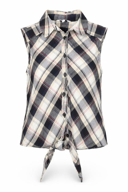 Womens UK Size 8 New Look Beige Basic Button-Up