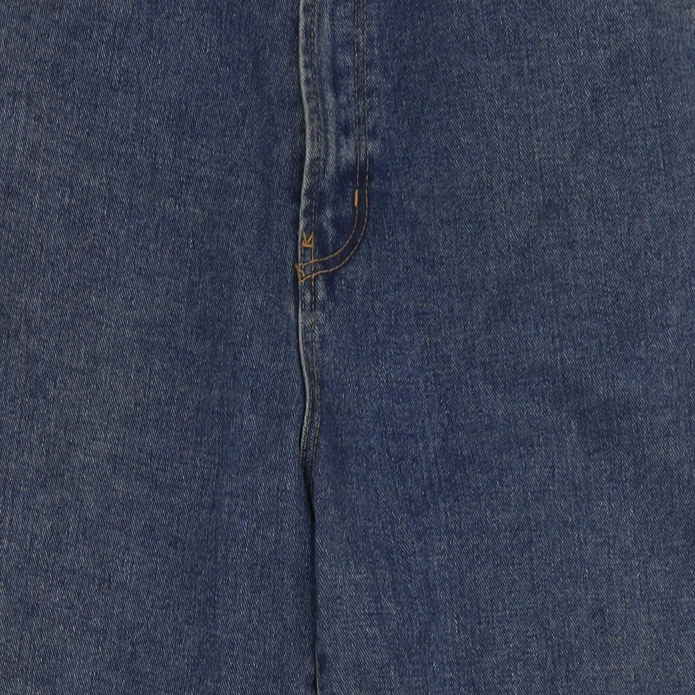 Mens UK Size 36 in RV Regular Fit Straight Blue Jeans