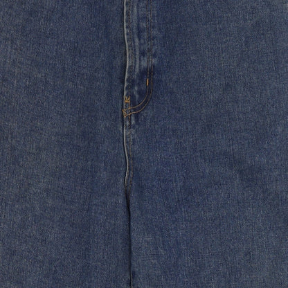 Mens UK Size 36 in RV Regular Fit Straight Blue Jeans