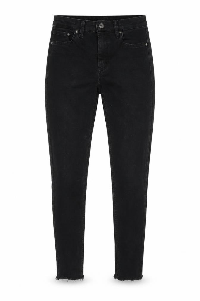 Womens UK Size 8 MNG Regular Fit Skinny Black Jeans