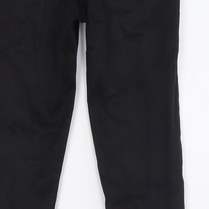 Denim Co Womens Black Cotton Skinny Jeans Size 6 L29 in Regular Zip