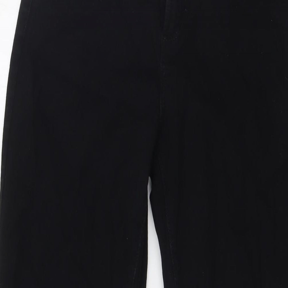 Womens UK Size 6 NYJD Regular Fit Straight Black Jeans