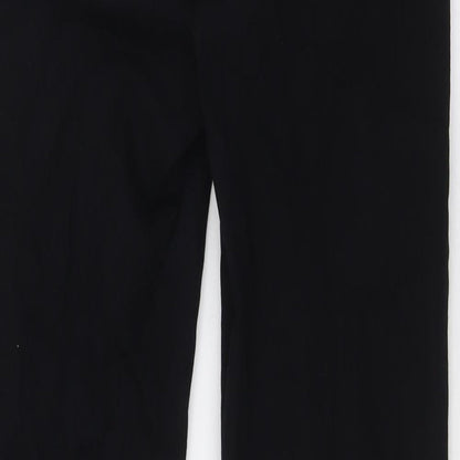 Womens UK Size 6 NYJD Regular Fit Straight Black Jeans
