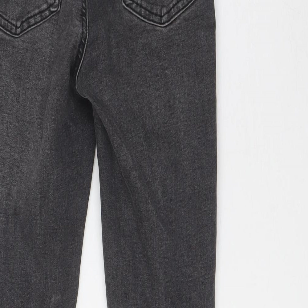 Denim Co Womens Black Cotton Skinny Jeans Size 6 L22 in Regular Zip