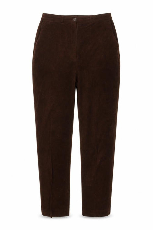 Womens UK Size 16 Bonmarché Regular Fit  Brown Trousers