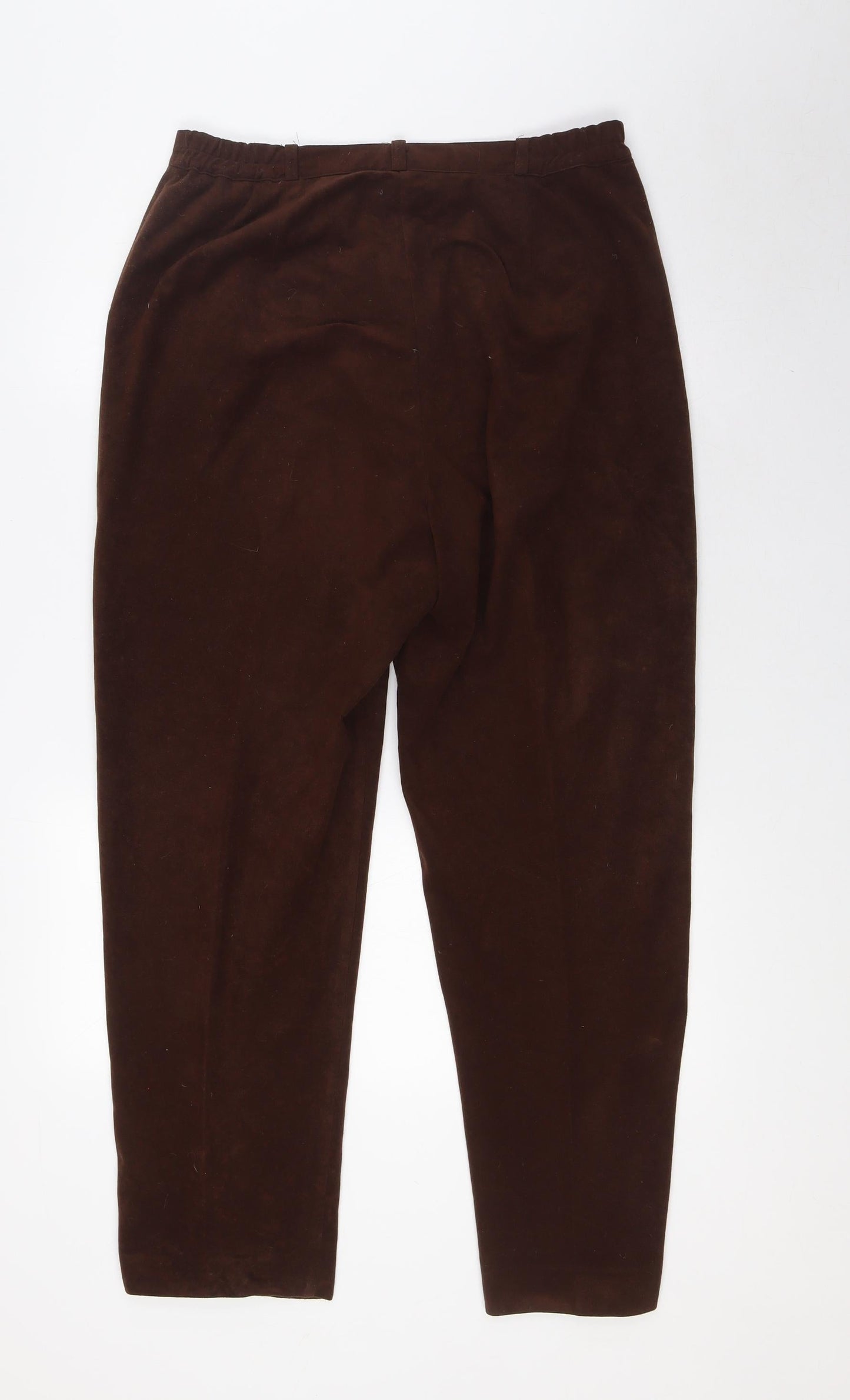 Womens UK Size 16 Bonmarché Regular Fit  Brown Trousers