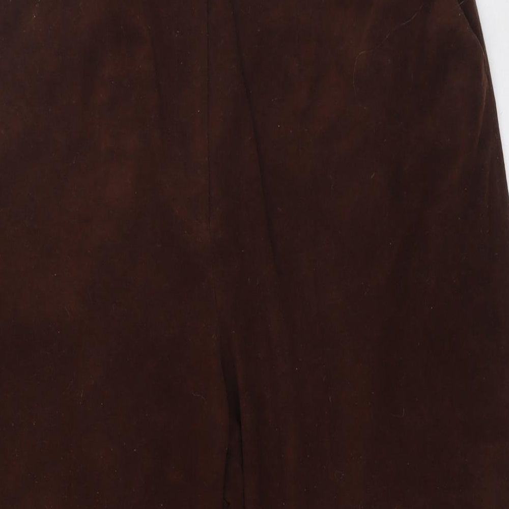 Womens UK Size 16 Bonmarché Regular Fit  Brown Trousers