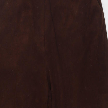 Womens UK Size 16 Bonmarché Regular Fit  Brown Trousers