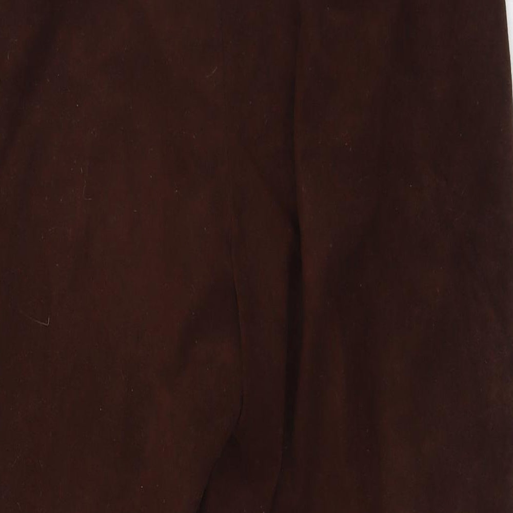 Womens UK Size 16 Bonmarché Regular Fit  Brown Trousers