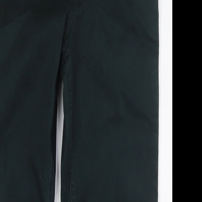 Womens UK Size 10 Marks and Spencer Regular Fit Jegging Green Jeans