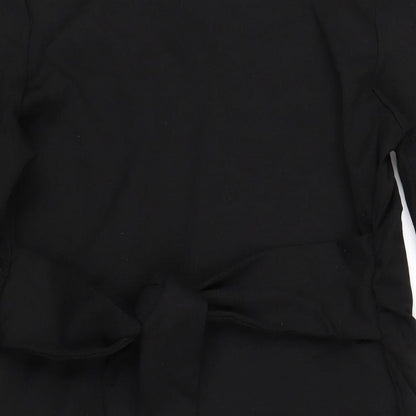 Blooming Marvellous Womens Black Viscose A-Line Size 14 Round Neck Pullover