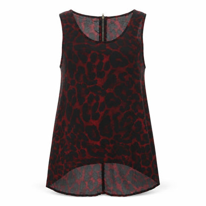 Womens UK Size 12 AX Paris Red Basic Tank