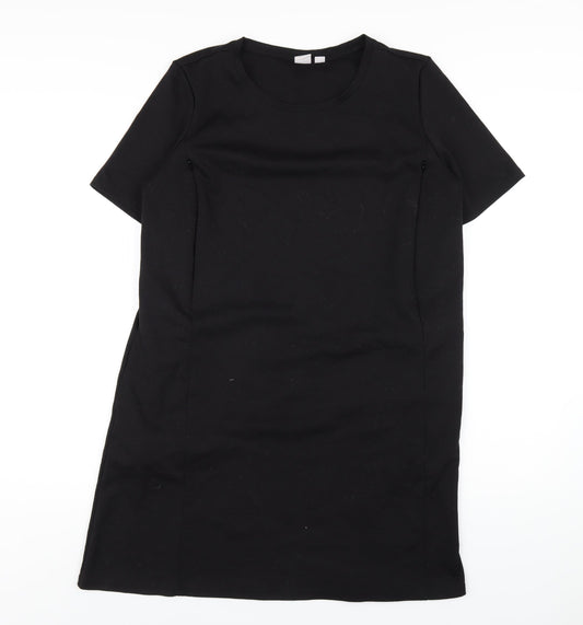 Gap Womens Black Polyester A-Line Size M Round Neck Pullover