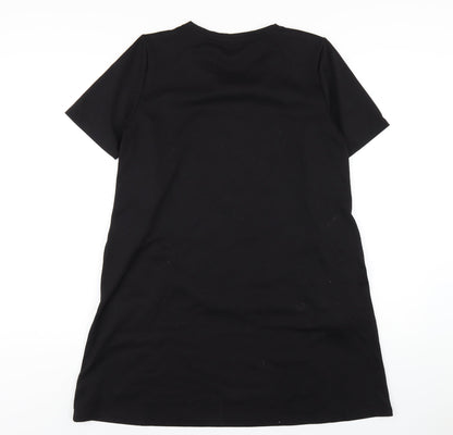 Gap Womens Black Polyester A-Line Size M Round Neck Pullover