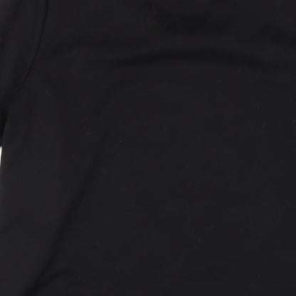 Gap Womens Black Polyester A-Line Size M Round Neck Pullover