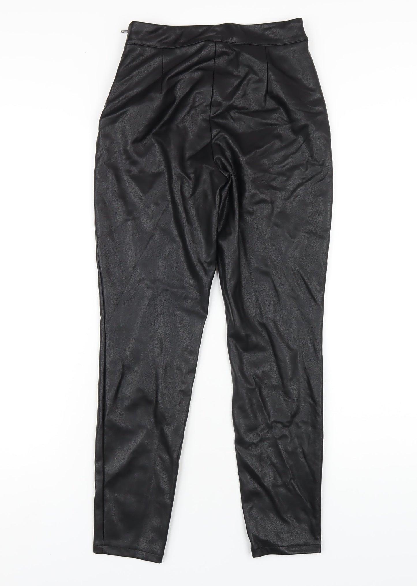 Womens UK Size 6 Dorothy Perkins Regular Fit Carrot Black Trousers