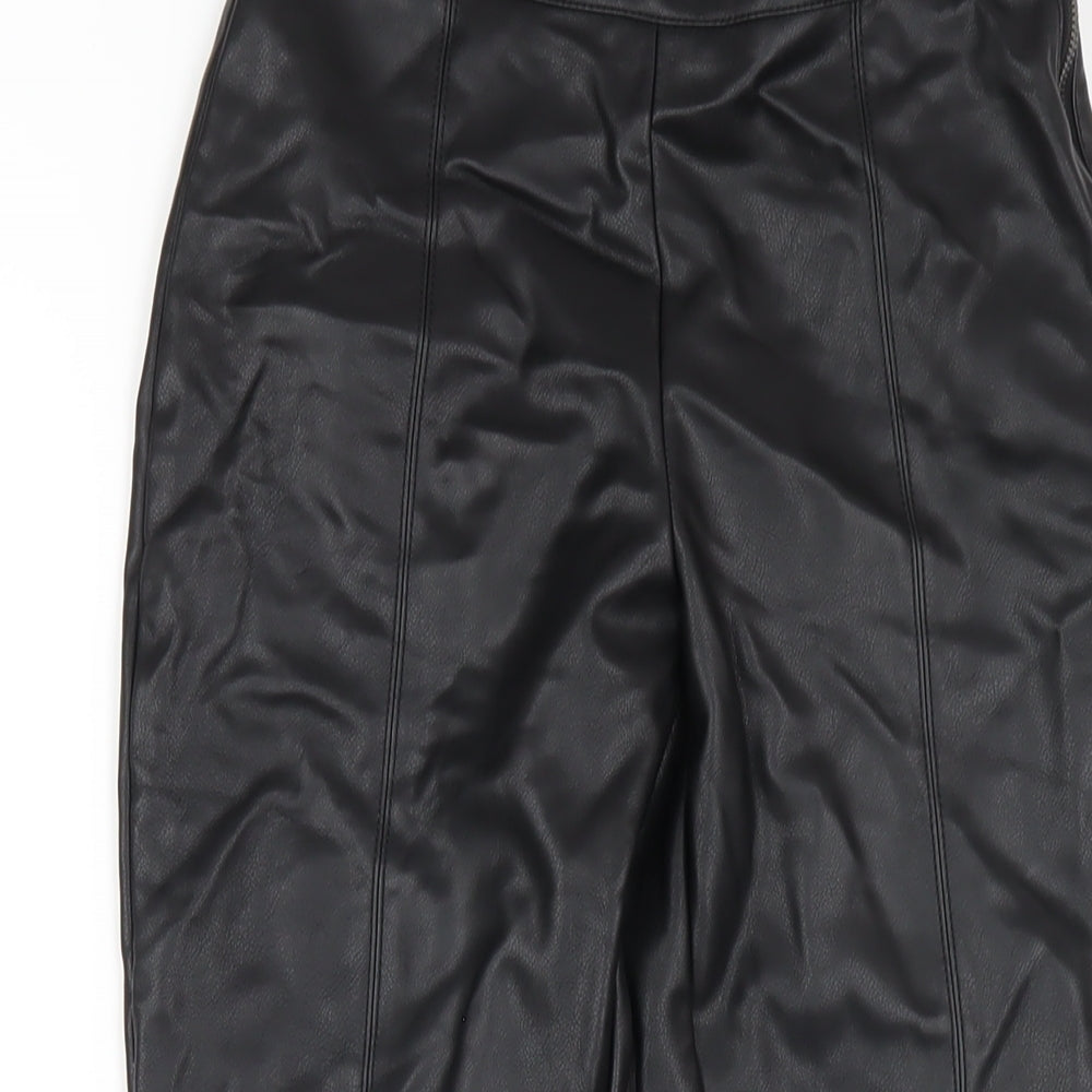 Womens UK Size 6 Dorothy Perkins Regular Fit Carrot Black Trousers