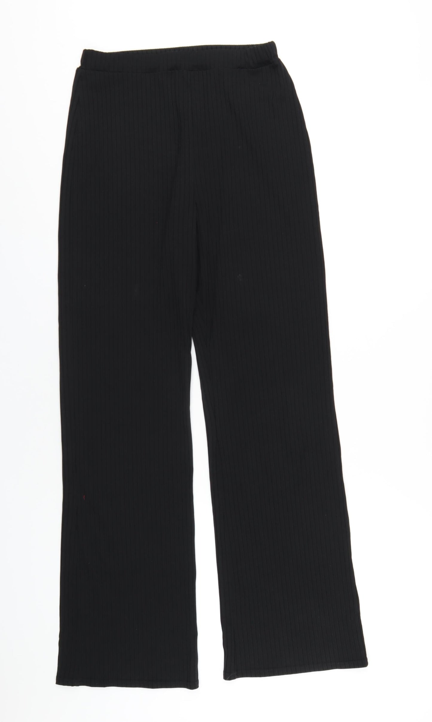 Womens UK Size 10 COLLUSION Regular Fit  Black Trousers