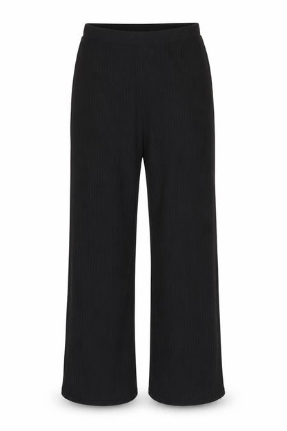 Collusion Womens Black Polyester Trousers Size 10 L32 in Regular