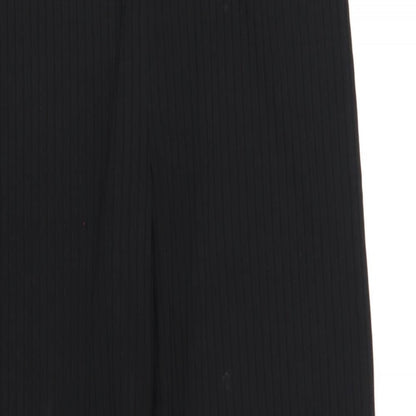 Womens UK Size 10 COLLUSION Regular Fit  Black Trousers