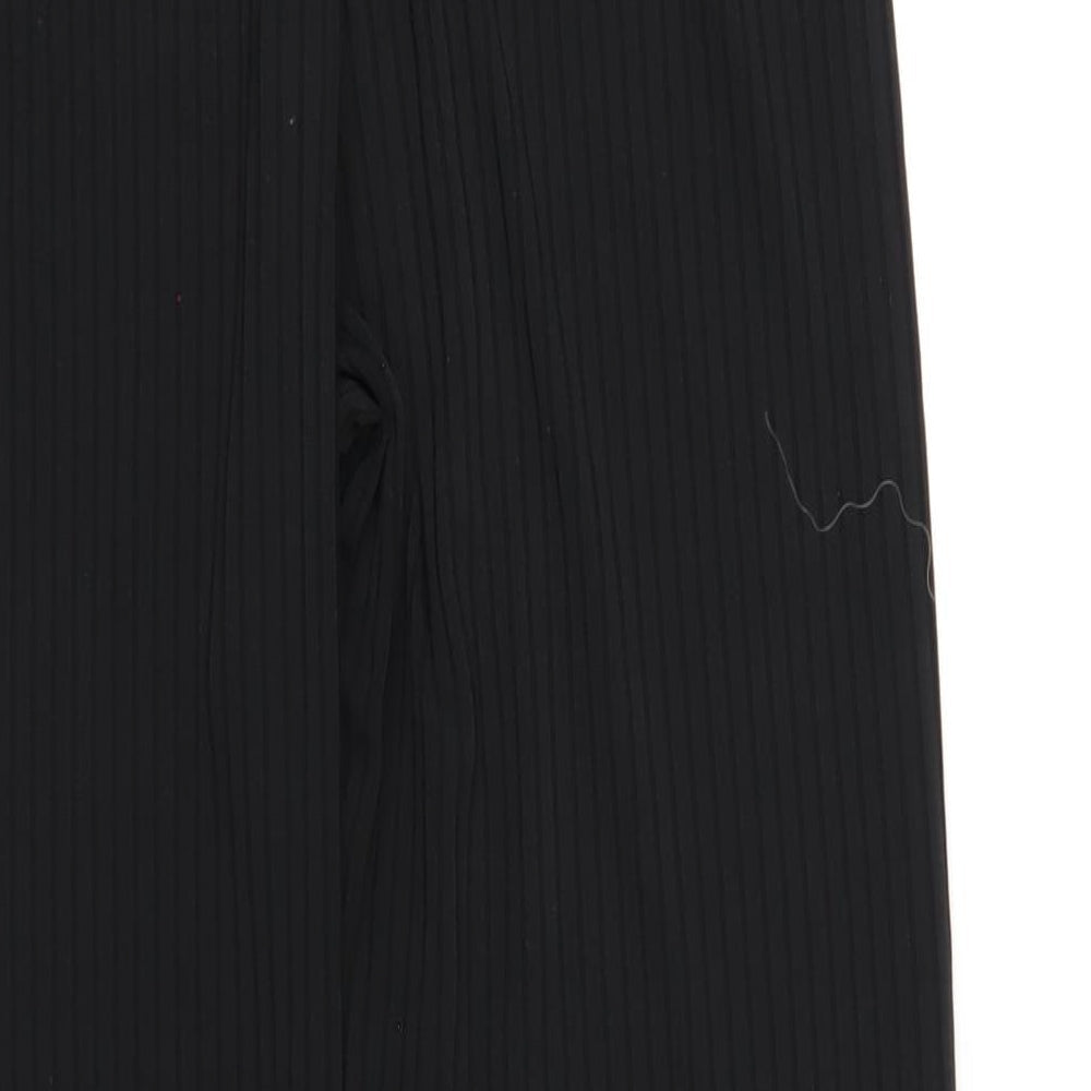 Womens UK Size 10 COLLUSION Regular Fit  Black Trousers