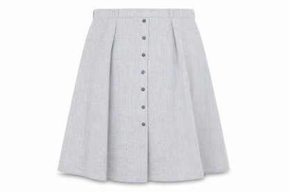 Berkertex Womens Blue Polyester A-Line Skirt Size 18
