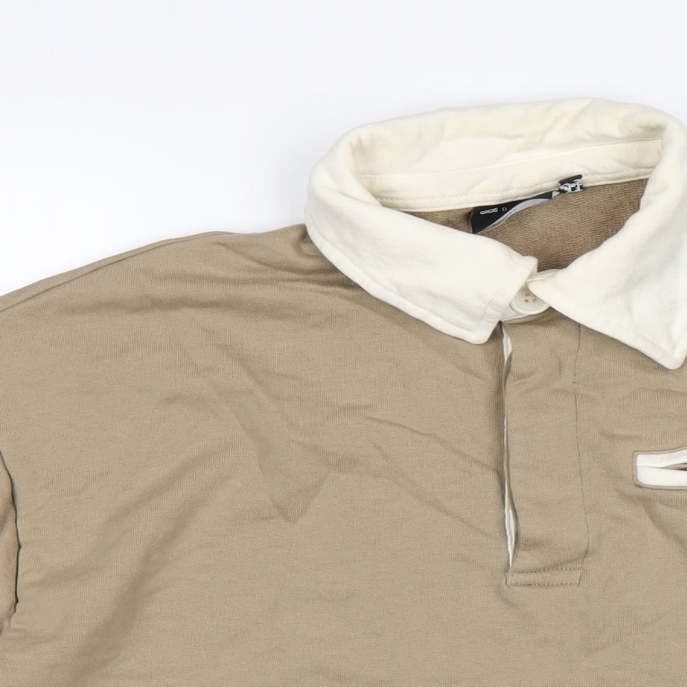 Womens UK Size M ASOS Brown Pullover Sweatshirt