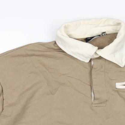 Womens UK Size M ASOS Brown Pullover Sweatshirt