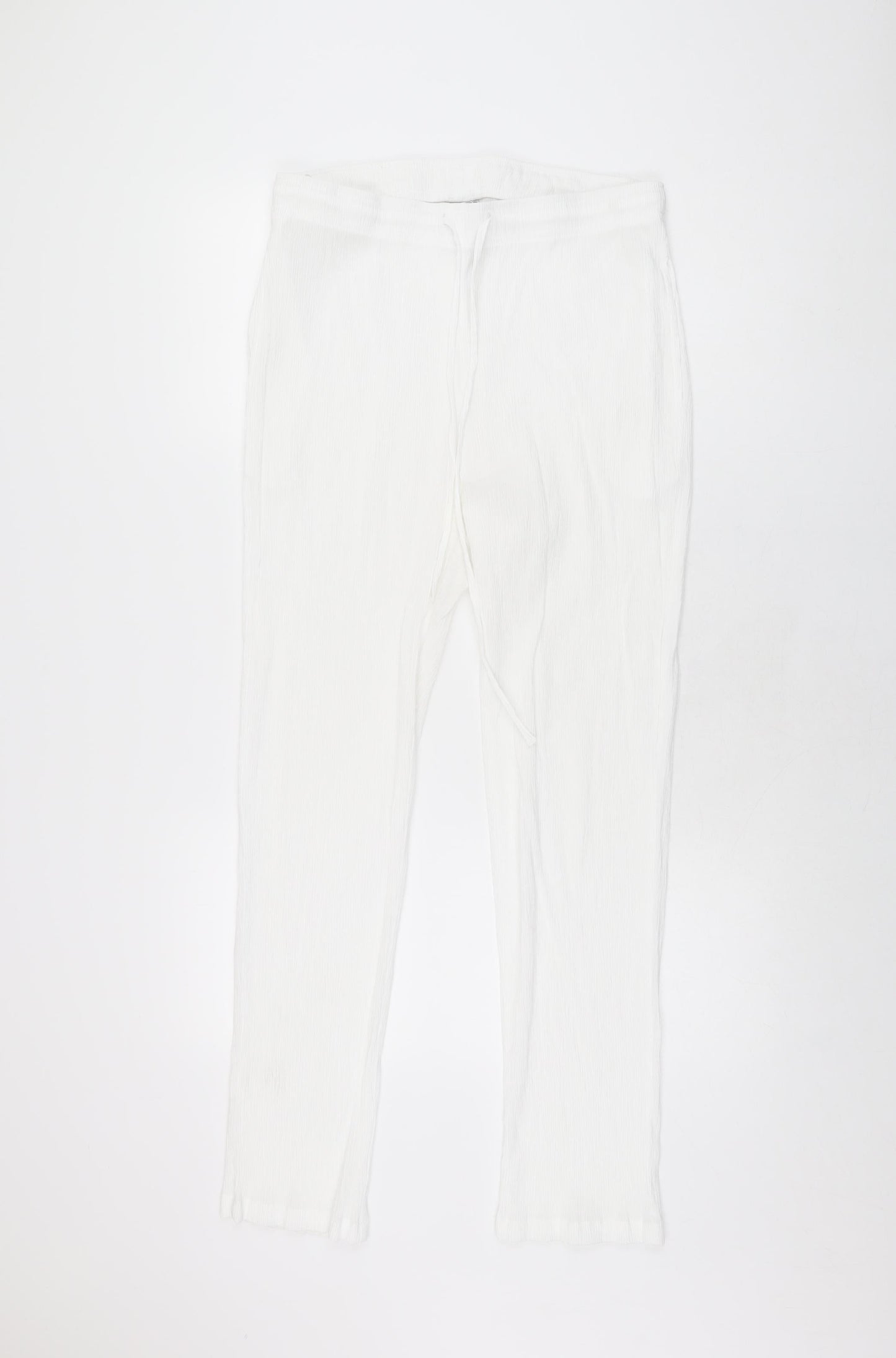 Womens UK Size 18 Damart Regular Fit  White Trousers
